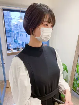 🥐小顔カット+前髪縮毛ストレート ¥13200→¥9240🥐