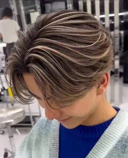 カット＋ホワイトメッシュ¥8800