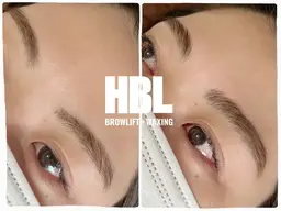 同時に叶える眉美容☆ハリウッドブロウリフト＆フェイシャルワックス脱毛（炭酸パック込）