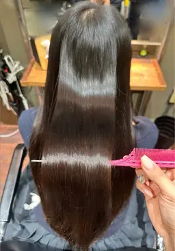 カット+縮毛矯正