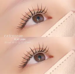 【100本】アイシャンプー付きでモチ🆙シングルフラットラッシュ🤍まつエクコーティング付き✨