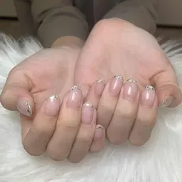 【自爪】今人気のガラスフレンチ！　￥7,500⇒￥6,280