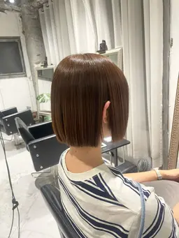 【艶髪】カット×髪質改善メテオカラー×3stepトリートメント