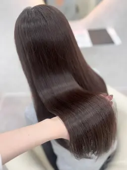 🐻‍❄️✨縮毛矯正髪質改善ストレート✨🐻‍❄️  1stepトリートメント付き❕うる艶美髪に❕