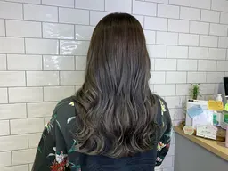 《髪質改善成分配合》カラー＋スタンダードトリートメント