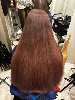 縮毛矯正リタッチ＋✨無料✨限定トリートメント（3step）