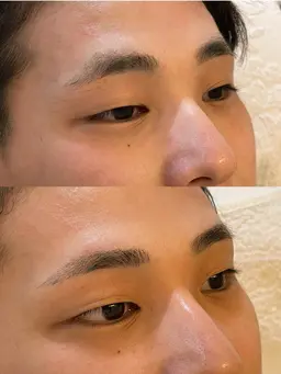 《✨おススメNo.1セットメニュー✨》メンズアイブロウスタイリング＋毛穴洗浄💆‍♂️印象＆清潔感UP \7700