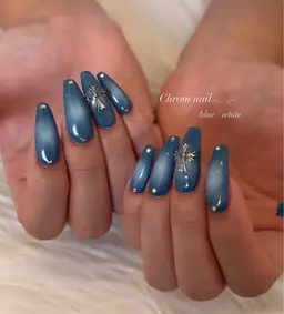 🉐🤍長さだし10本+持ち込みデザイン(小パーツのみ込み)