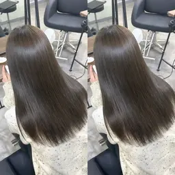 カット＋美髪【縮毛矯正】＋トリートメント※ロング料金無料※18500円