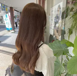 🩵【ブリーチなしダブルカラー】🩵ロング料金あり/トリートメント追加可/