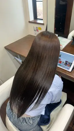 [ブリーチなしダブルカラー]+[パーソナルカスタムトリートメント]