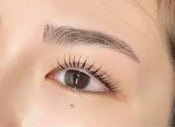 【アイブロウwax ✖️ まつげパーマ】韓国風束間仕上げ🌻