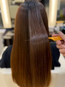 📌縮毛矯正・ストレートパーマモデル(トリートメント付)