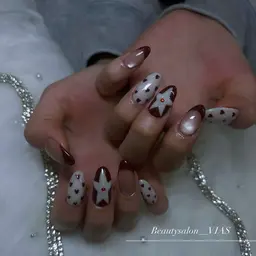 【自爪】オフありフルアートデザイン💅🏻💞