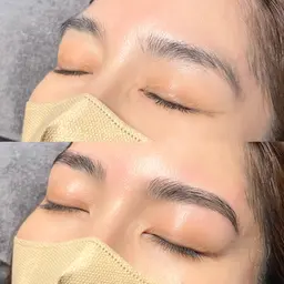 【眉癖改善✨HBL】ハリウッドブロウリフト（眉毛パーマ,Wax,メイク）