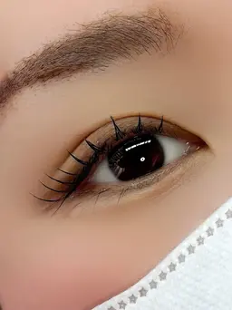 【新規限定】似合わせマツエク（フラットラッシュ）100本