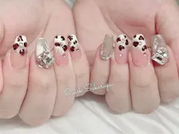 Jrネイルリスト(オフなし) ミディアム長さだし【時短施術】日本初Quick Sukarupu 特別価格定額コース