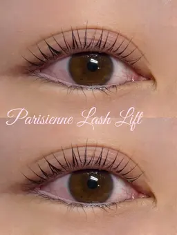 パリジェンヌラッシュリフトコーティング付き