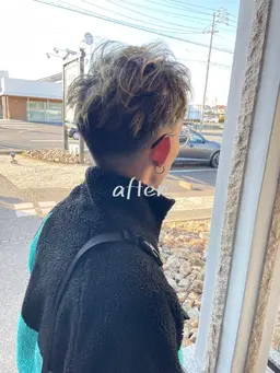 ✨限定クーポン✨メンズカラー＋メンズカット¥11900→¥8000