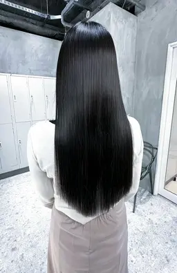 🌟美髪矯正酸性ストレート➕メンテナンスカット➕超音波Tr