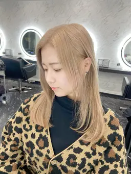 【艶ハイトーン❤︎】トリプルカラー（ブリーチ2回+カラー）+前処理トリートメント