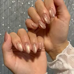 圧倒的人気No1♥️唯一無二の可愛さenoiミルマグ💅【自爪に負担をかけない一層残しフィルイン&他店様ジェルオフ込み】