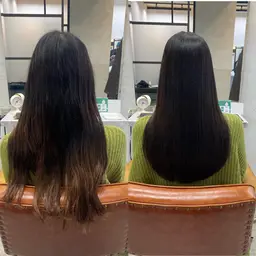 髪質改善7stepTOKIOトリートメント×超音波アイロン×ショートヘッドスパ付