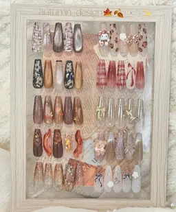 【チップ長さだし】秋🍁🍠定額デザインネイル💅色んな種類からお選びいただけます!色変更OK🙆♀️