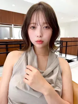 韓国🇰🇷風ボブ➕似合わせ艶感カラー