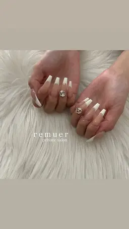 【hand nail】フレンチ / off込み