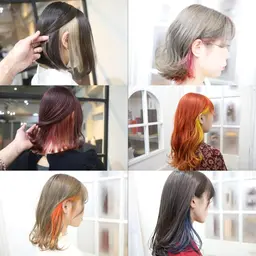 🌈 ミニモ限定🌈デザインカラークーポン(高補修ケアブリーチ+最高級カラー＋高補修3Tr)¥16400 🌈