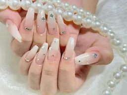 カラーグラデーションネイル