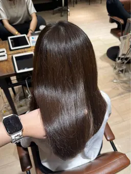 🍇白髪染め🍇+AFLOATトリートメント+ヘッドスパ💆🏻♀️