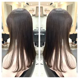 【💜ラベンダーピンク系暖色カラーにしたいならこれ🩷】N.ルフレカラー✖️キュアトリートメント《白髪染めも可能◎》