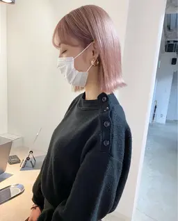 【新世代ケアブリーチ♪】カット+透明感カラー+ケアブリーチ ¥14900