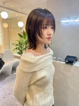 似合わせカット+クイックTR🍃🫧(シャンプーブロー込み)ボブ/レイヤー/顔周り