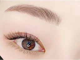 人気急上昇！マツエク100本と美眉スタイリング（WAX・メイク付）がセットになって超お得♪