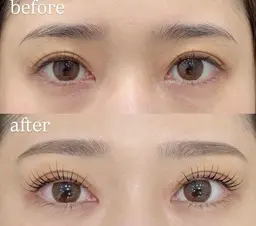 【美眉&マツパ】ハリウッドブロウリフト+パリジェンヌラッシュリフト￥8800