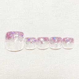 フットラメグラデーション