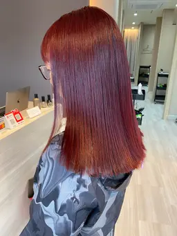 似合わせカット＋美髪ストレート✨