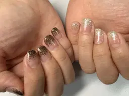 🦋オフ込み【ワンカラー/ラメグラ】100色以上から選択