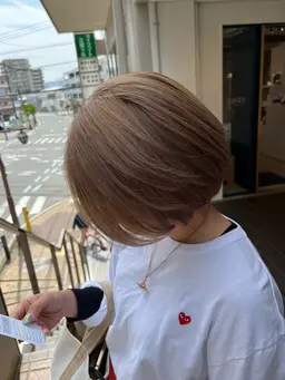 【minimo限定🍂】似合わせカット＋艶カラー🐩