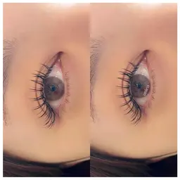 ワンホン風、束マツエク♡