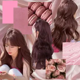 カット＋髪質改善PINKカラー〖髪質改善初級コース🩷〗暖色カラー