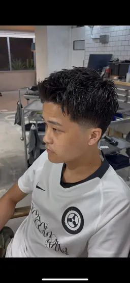 カット＋眉カット　　¥5500→0　　【中野／メンズサロン/メンズカット】