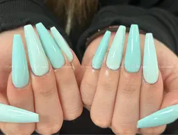 【長さだし】チップワンカラー/ラメグラ