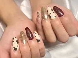 (当日)No.1人気ハンド💅✨【オフ込み】持ち込み90分アートコース💖✨🌈※写真はパーツ代別途