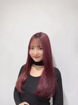 🎀予約殺到中🎀韓国スタイル⟡.·layer cut➕髪質改善トリートメント(酸熱トリートメント)くびれ巻き♥️