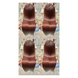 💎カット➕ケアカラー➕Aujua2step【韓国ヘア/レイヤー/艶髪/赤み消しカラー/骨格矯正/心斎橋】