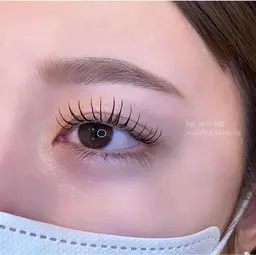 【すっぴん格上げ】朝のメイクが5分時短に！自然なフラットラッシュ100本🎀 ※練習モデル